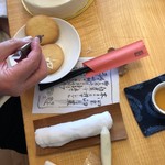 中国精進料理 凛林 - 杏仁豆腐の前にバースデーケーキ