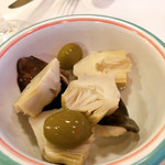 ラ・テンダ・ロッサ - アワビ茸＆アーティチョーク