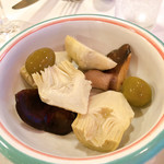 ラ・テンダ・ロッサ - アワビ茸＆アーティチョーク