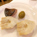 ラ・テンダ・ロッサ - アワビ茸＆アーティチョーク