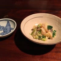 蕎麦懐石 無庵 - 北寄貝のぬた