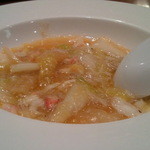 萬珍軒 - ずわい蟹入り白菜煮