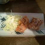 巣鴨ときわ食堂 - ミニ盛りの鶏のから揚げ200円