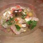 アテンポ - 本日の鮮魚のカルパッチョ