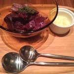 アテンポ - a tempo風和牛もつの煮込み