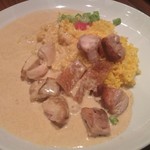 アテンポ - 名物a tempoホワイトカレー