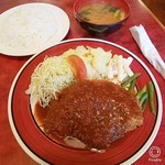 レストラン ヒロ - ビーフカツ定食 900円