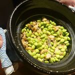 もと井 - 鱧と枝豆の土鍋ご飯
      