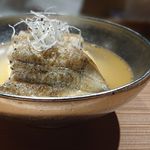 もと井 - 鰻と出汁巻卵のお椀
      