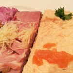 Zum Schwarzen Kameel - 左はベートーヴェンも食べたという特製ハムと西洋わさび2.3ユーロ、右はまろやかなサーモンクリーム1.45ユーロ