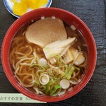 地下食堂 天輪 - ハーフラーメンです。