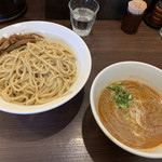 らーめんONE - 海老つけ麺 中盛り300g 850円^_^ テッパンの美味しさ^ ^
