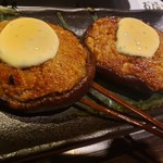 串ばる - しいたけ肉詰め