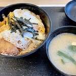松のや - ロースカツ丼550円