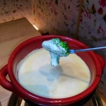 全席個室 Umeko之家 郡山站前店 - こんなにしょっぱいチーズフォンデュ初めて