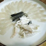 板前料理いち川 - ふぐ刺し一人前