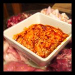 ホルモン食堂 五条店 - ピリ辛ホルモン