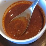 ツムギ カフェ - 自家製のタバスコ