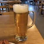 ElbeZeit Café and Smoker Lounge - ビール(Radeberger)♪