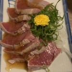 旬魚と個室居酒屋 嵐山  - マグロたたき