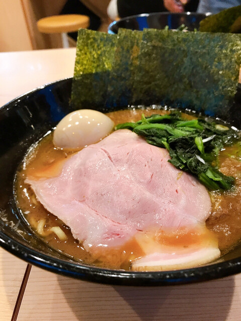 女子におススメ 味玉ラーメン By 食べるdog 極濃家系ラーメン 歩輝勇 センター北店 ポキオ センター北 ラーメン 食べログ