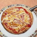 Saizeriya - パンチェッタのピザ399円