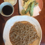 地粉や - 天ぷら蕎麦