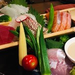 もてなし 旬菜や - おまかせ鮮魚の盛り合わせ