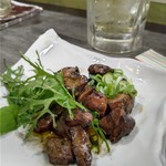 だいにんぐ とっ鶏 - ふわとろ肝焼き