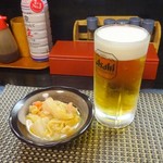 居酒屋 ひかり - 生ビールとお通し