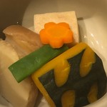 茶房　まめ家 - 高野豆富の煮物アップ