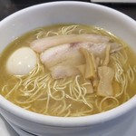 ラーメン専門店 徳川町 如水 - 【しお + 煮玉子】￥730 + ￥100