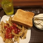 快活CLUB - 料理写真:朝食プレート(2019.8.25)