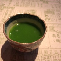 浪速割烹 㐂川 - レタスのすり流し