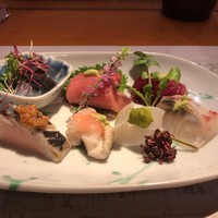 浪速割烹 㐂川 - 刺身❗️