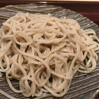 古今 本店 - ハーフもりそば