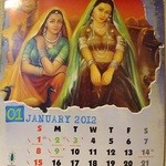 Singh's Kitchen - インドのカレンダー