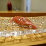 ［2019/08］寿司② 境港産中とろの握り