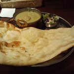 ランチＢセット（中辛：チキン・ニルギリ・コルマ）