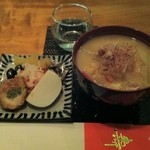 2012年のお正月のふるまい祝い膳とお雑煮