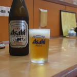 Unakatsu - アサヒスーパードライ中瓶