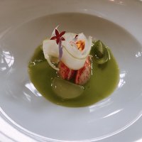 小笠原伯爵邸 - 緑のガスパチョ オマールエビ レモングラスオイルの香り