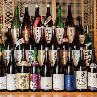 [Brewed liquor - Sake/Wine & Shochu] Excellent selection! Over 100 types!