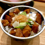 ラーメン凪 福岡空港店 - ＊肉飯（¥350）