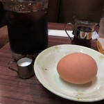 Mitsuya - アイスコーヒーとゆで卵