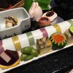 蔵の料亭 さかばやし - ８寸　無花果おいしい＾＾