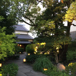 蔵の料亭 さかばやし - 食事前の入口