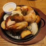 ベーカリーレストラン テルメツー - 国産鶏のロティサリーグリル(1/2羽)