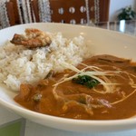 アジアンキッチン ママ - 野菜カレー　激辛