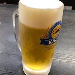 四日市飯店 - ビール大600円